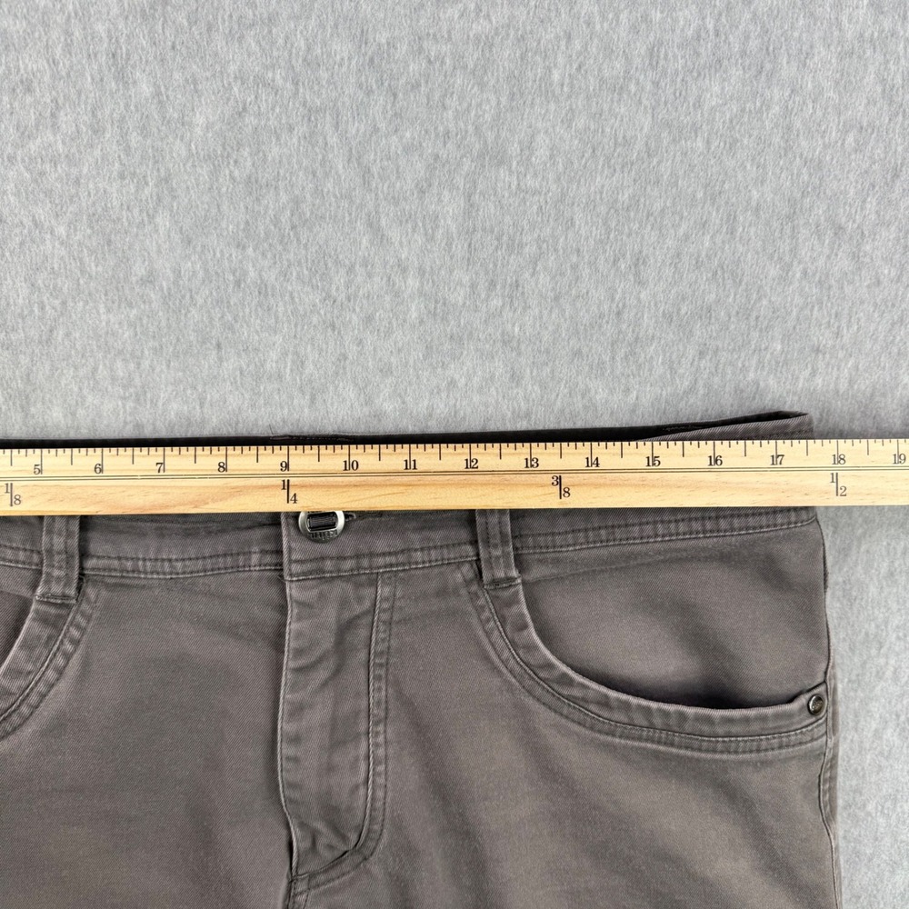 KUHL Pants Mens Fits‎ 34x28 Gray Revolt Sweat Pant Stretch Climbing Hiking - Picture 15 of 16
